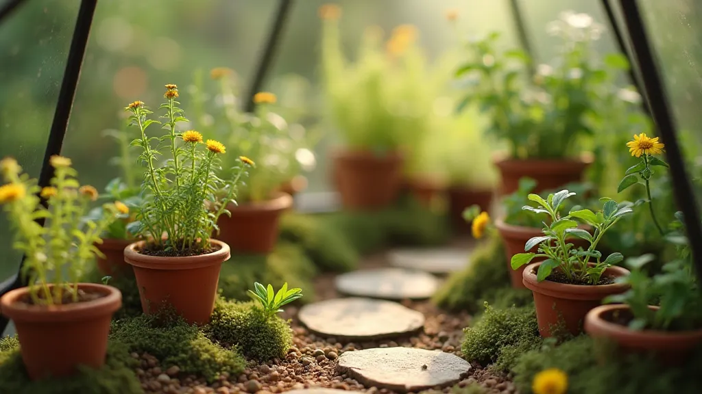 Miniature Mediterranean Garden
