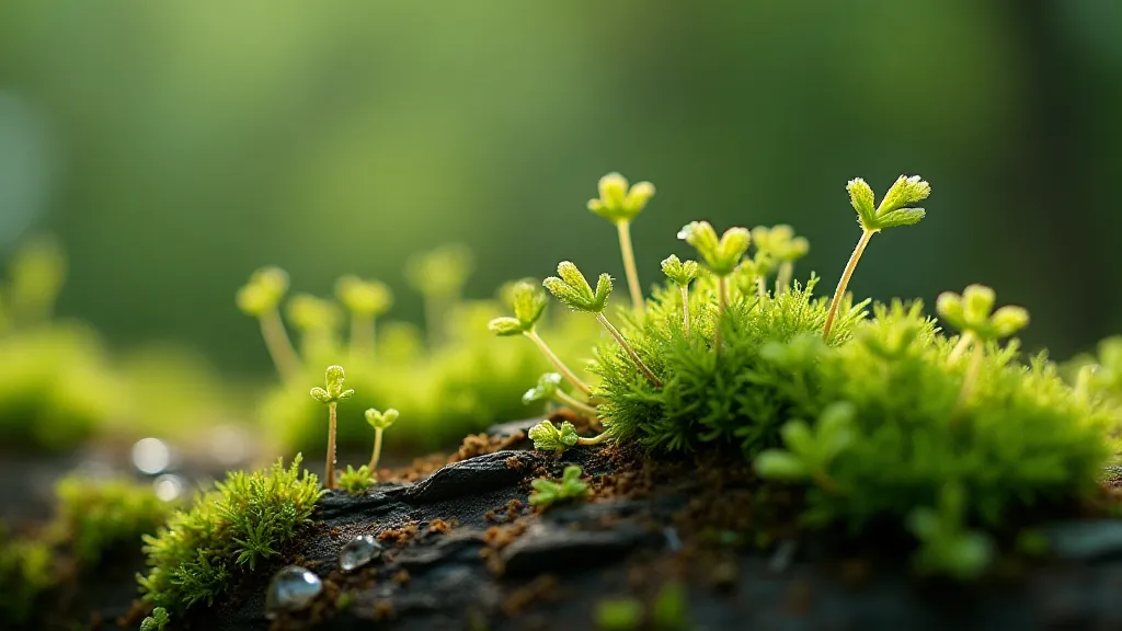 Miniature moss
