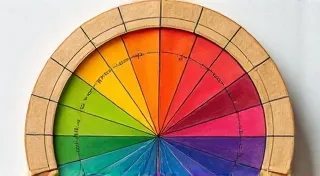 The Cartographer's Palette: Mapping Color Harmonies in Miniature Scenes